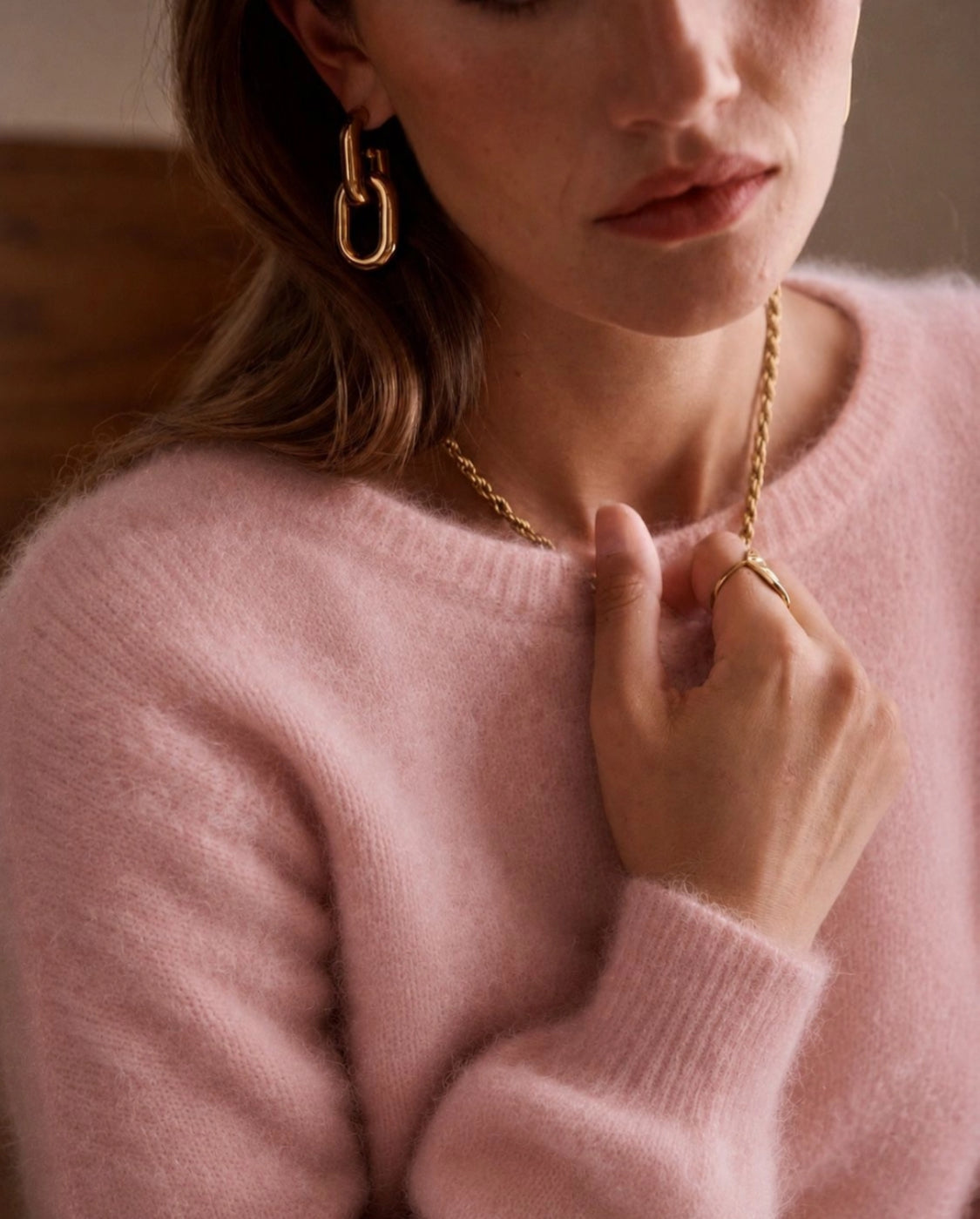 TWIST BACK KNIT - 8-12 - PINK