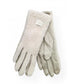 TEDDY FLEECE GLOVES - BEIGE