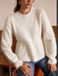 PEPLUM KNIT - 8-12 - CREAM