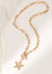 T-BAR STAR NECKLACE