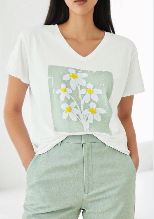 COTTON GRAPHIC TEE - 10-16