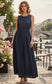 MAXI DENIM DRESS - 8-12 - DARK WASH