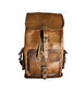 VINTAGE LEATHER SATCHEL STYLE BACKPACK