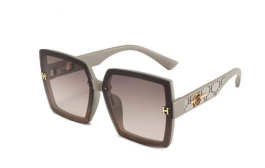 BEIGE H LOGO SUNGLASSES