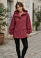 HOOD JACKET - 10-16 - BURGUNDY