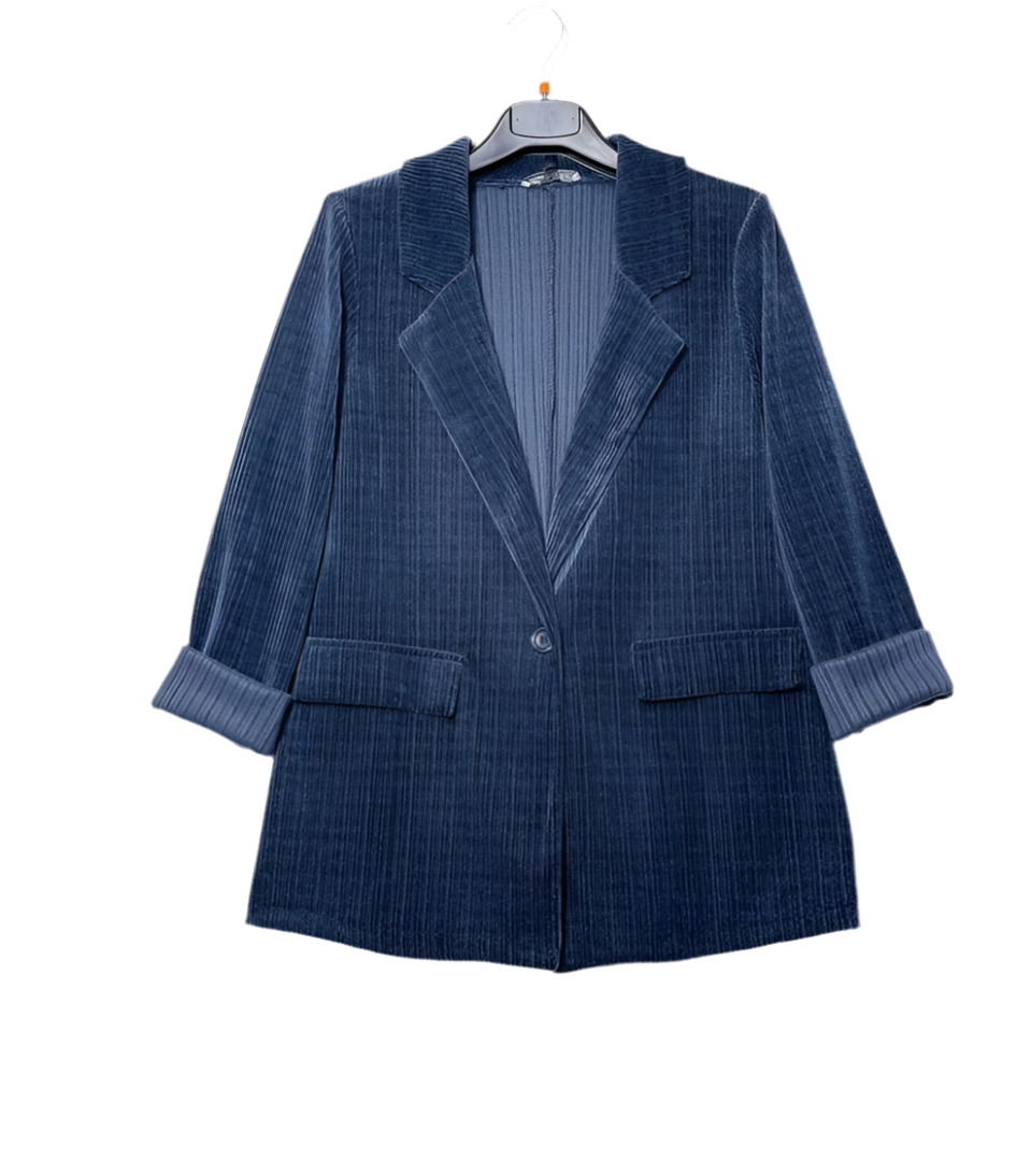 CORD BLAZER - 2 SIZES 10-12 & 12-14