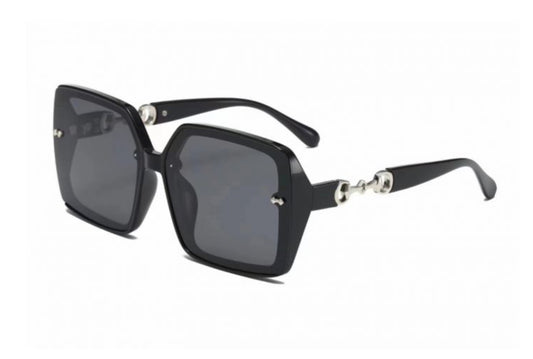 BLACK ACETATE SUNGLASSES