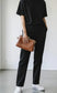 CLASP CROSSBODY - CAMEL
