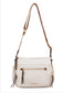 ZIP CROSSBODY - CREAM