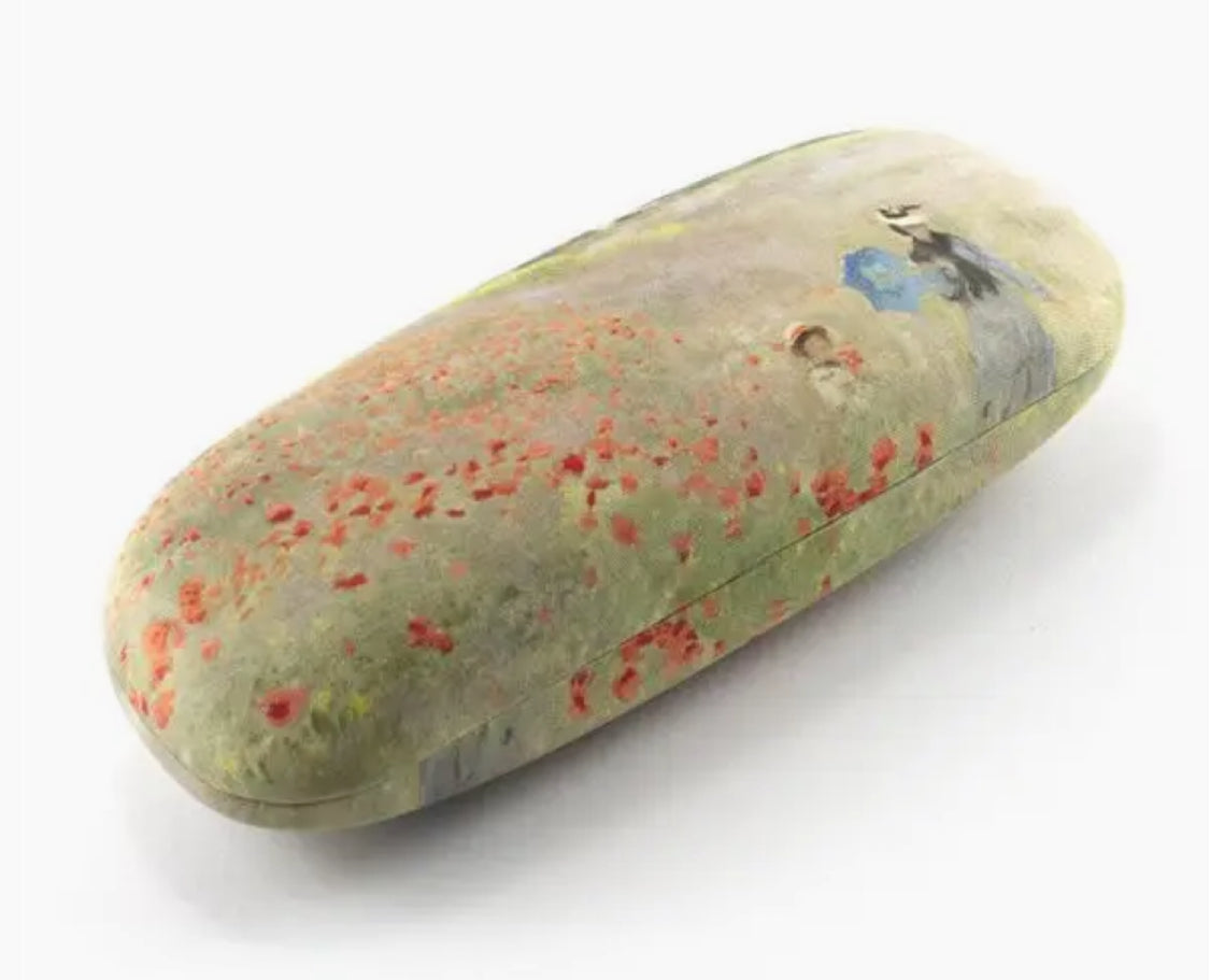 MONET POPPIES GLASSES CASE