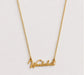 STAINLESS STEEL WANDERLUST NECKLACE