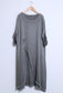 LINEN COTTON BLEND TUNIC - 10-16 - GREY