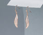 CRYSTAL DROP EARRINGS- ROSE GOLD