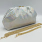 RUCHED OCCASION BAG - IRIDESCENT