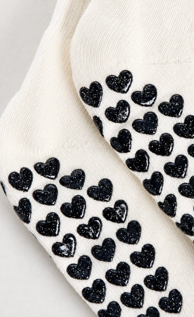EAT SLEEP PILATES REPEAT GRIP SOCKS