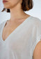 LUREX TEE - 8-12 - WHITE