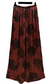 SATIN PALAZZO - 8-14 - BURGUNDY FLORAL