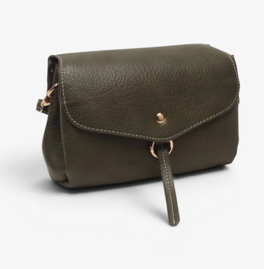 TASSEL CROSSBODY - KHAKI