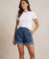 COTTON BLEND SHORTS - 8-12