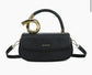 TWIST HANDLE BAG - BLACK