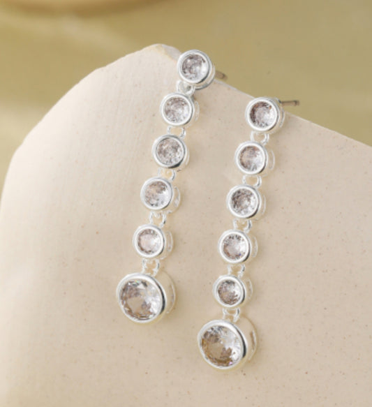 CRYSTAL DROP EARRINGS