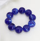 ACRYLIC BEADED BRACELET- BLUE