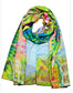 DOUBLE SIDED SILK FEEL SCARF