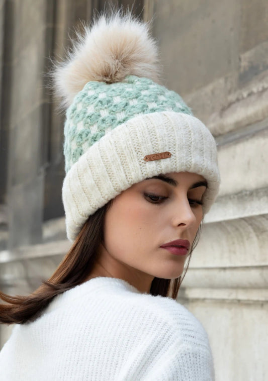 FLEECE LINED POM HAT
