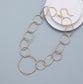 CIRCLE LINK GOLD NECKLACE