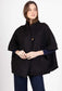 TEDDY BUTTON JACKET - 10-16 - BLACK