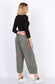 CARGO LINEN PANTS - 10-16 - KHAKI