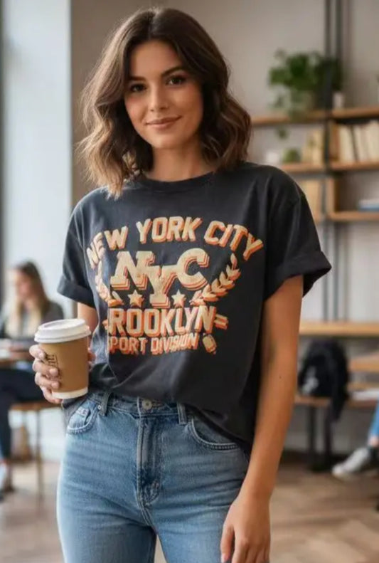 VINTAGE WASH GRAPHIC TEE - 8-16