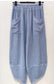 LINEN/COTTON POCKET PANTS - 10-16 - BLUE
