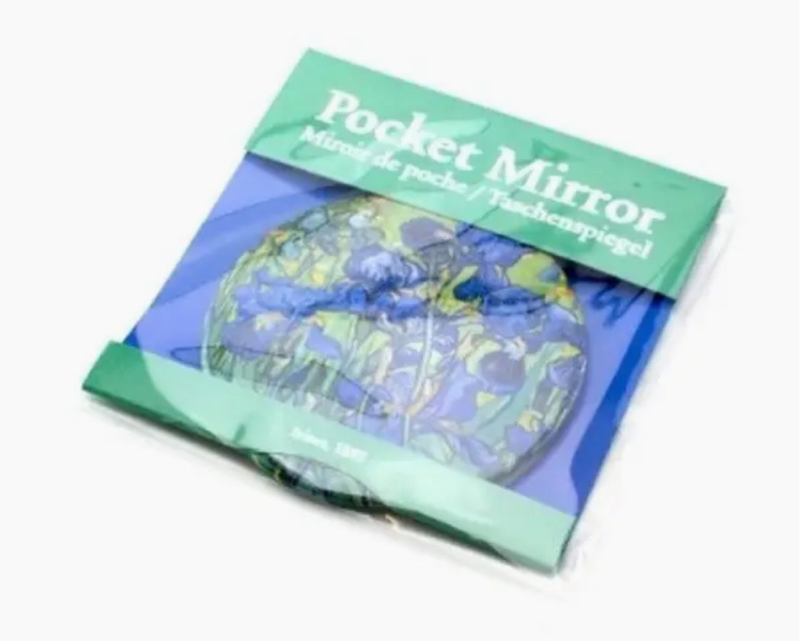 IRISES POCKET MIRROR