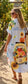 LINEN BLEND MULTI PRINT SHIRT DRESS - 14-18