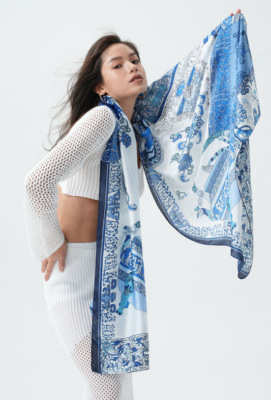 SILK FEEL SCARF