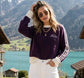 AMOUR STRIPE SLEEVE KNIT - 10-16
