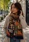 BUTTERFLY PRINT SCARF