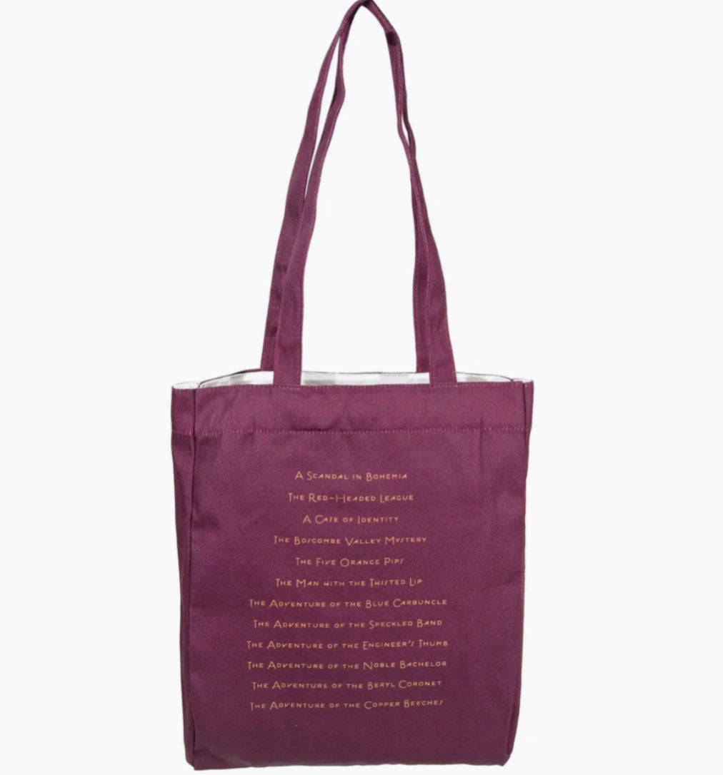 SHERLOCK HOLMES TOTE BAG