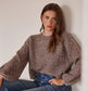 STRIPE KNIT - 10-14/16- BURGUNDY