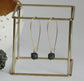 KAIKO - BRASS & CONCRETE EARRINGS
