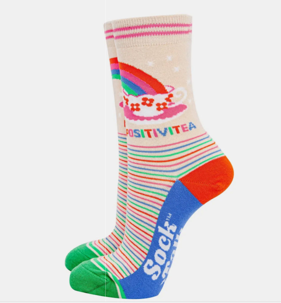 WOMEN’S POSITIVITEA BAMBOO SOCKS