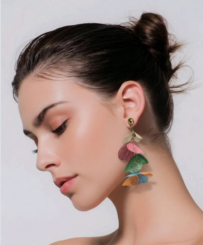 STATEMENT PETAL EARRINGS