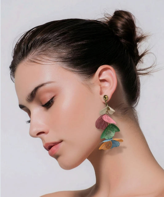 STATEMENT PETAL EARRINGS