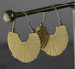 DNSK - FAN STATEMENT EARRINGS
