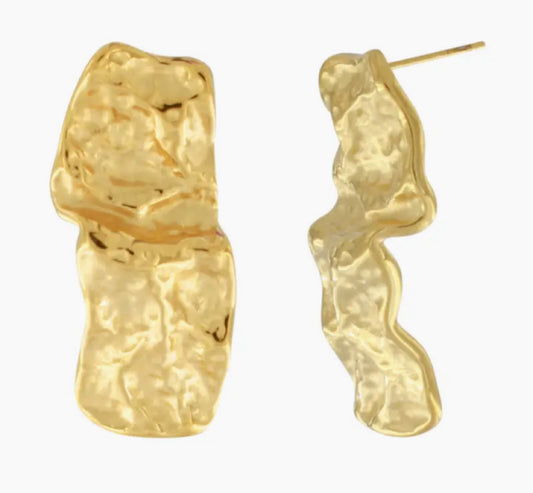 DNSK STATEMENT EARRINGS