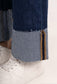DEEP CUFF DARK WASH DENIMS - SIZES 8 to 16
