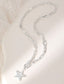 T-BAR STAR NECKLACE