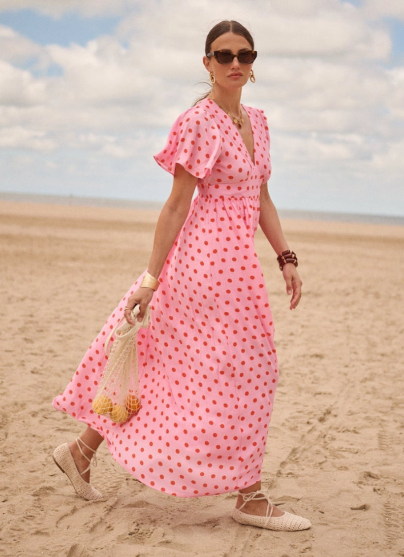 POLKA DRESS - 10-12