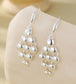 BALL DROP EARRINGS - SILVER